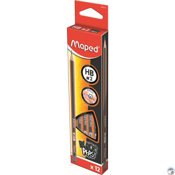 Ołówek drewniany Blackpeps HB MAPED 850021