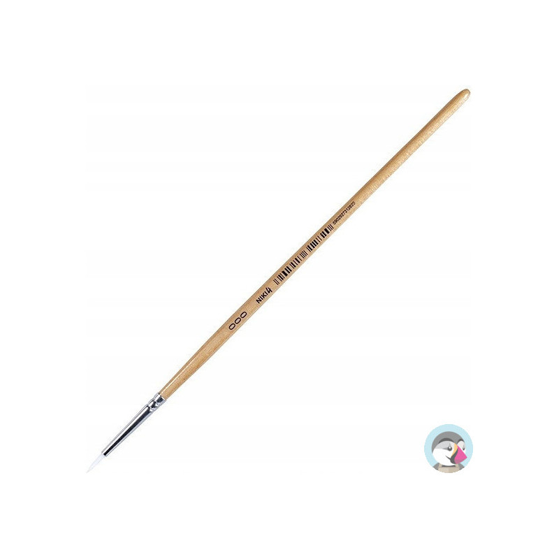 Pędzle nylonowe okrągłe NIKI 4 NR 000 PED-000NYL-01204 KOH-I-NOOR