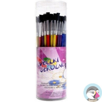 Pędzelki akwarel.1-6 tuba(72) 170-1428