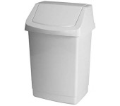 Kosz na śmieci uchylny 25l CURVER CLICK-IT biały 04044
