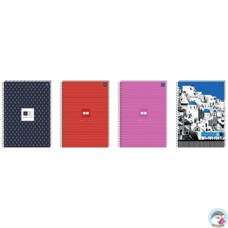 Skorowidz INTERDRUK A5 spirala