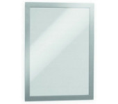 Ramki samoprzylepne DURAFRAME A4 (2sztuki) srebrne DURABLE 487223