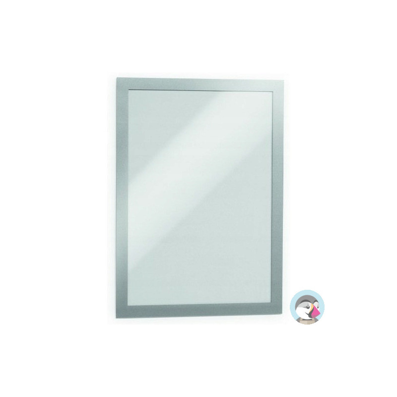 Ramki samoprzylepne DURAFRAME A4 (2sztuki) srebrne DURABLE 487223