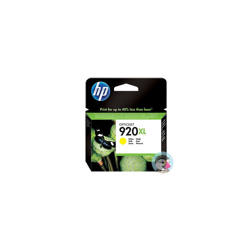 Tusz HP 920XL (CD974AE) żółty 700str Office Jet 6000/6500 Tusz HP 920XL (CD974AE) żółty 700str Office Jet 6000/6500