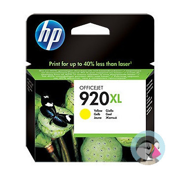 Tusz HP 920XL (CD974AE) żółty 700str Office Jet 6000/6500 Tusz HP 920XL (CD974AE) żółty 700str Office Jet 6000/6500