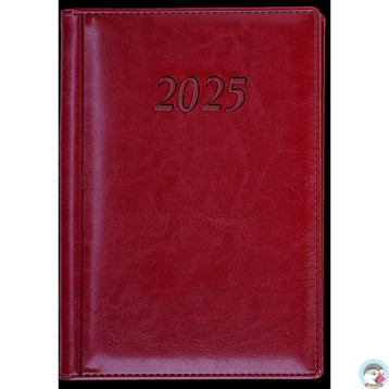 Terminarz A4 dzienny, okładka skóropodobna wycinane registry C2 BESKIDY