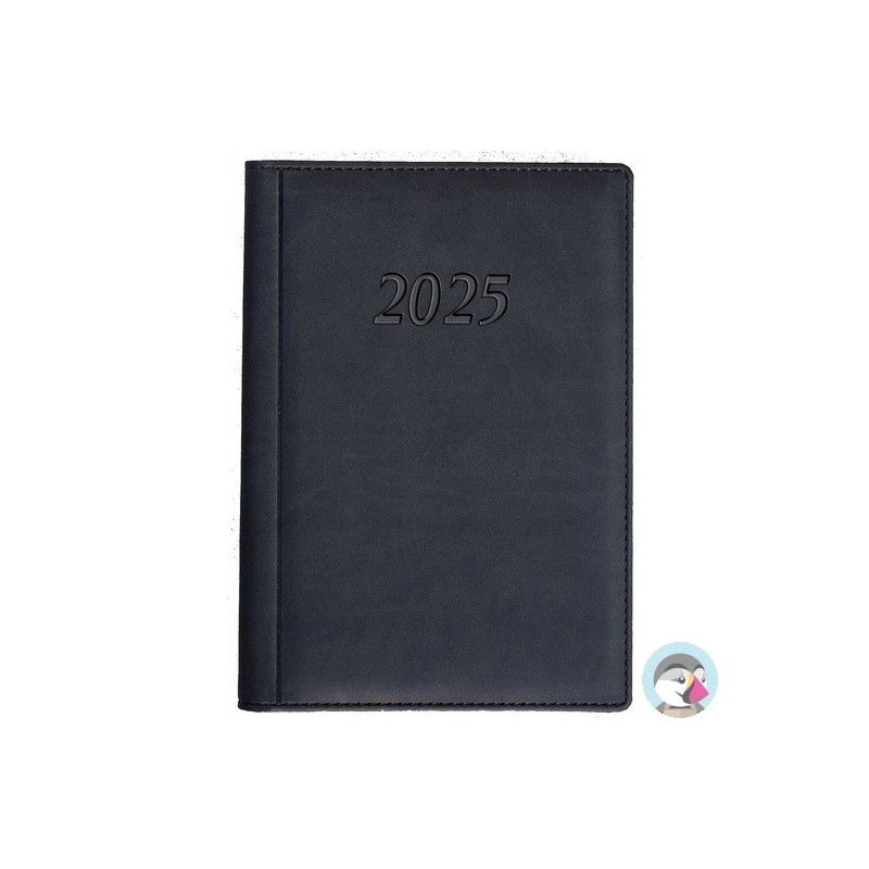 Terminarz A5 dzienny, okładka skóropodobna - tłoczone szycie K6 BESKIDY