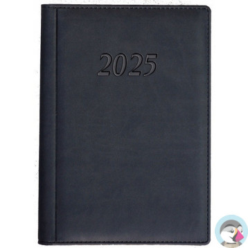 Terminarz A5 dzienny, okładka skóropodobna - tłoczone szycie K6 BESKIDY