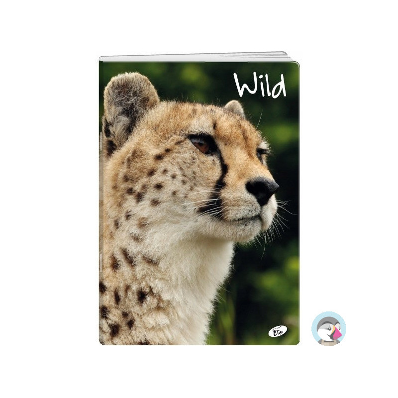 Zeszyt A5 32k kratka okładka miękka WILD EL-M6-032-KA5 ELISA