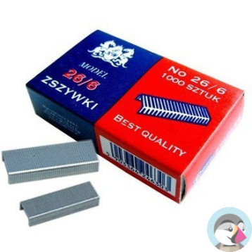 Zszywki 26/6 GRAND (10sztuk) 110-1390 KW TRADE