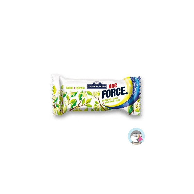 Kostka zapas do WC FORCE ONE 40g cytryna 16368