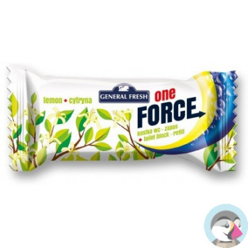 Kostka zapas do WC FORCE ONE 40g cytryna 16368