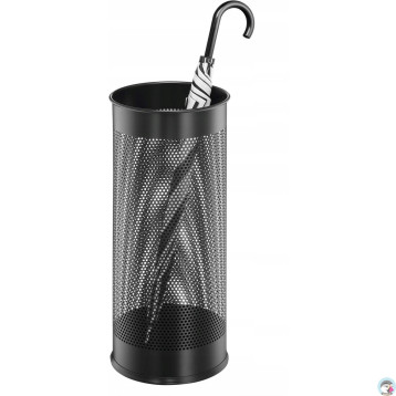 Stojak na parasole metalowy okrągły 28,5L czarny 335001 DURABLE Stojak na parasole metalowy okrągły 28,5L czarny 335001 DURABLE