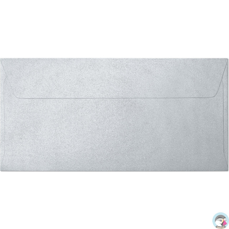 Koperta DL srebrny PEARL P 120g. (10szt.) 280114 Galeria Papieru