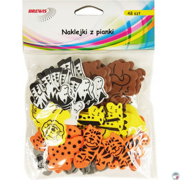 Naklejki z pianki ZOO PVC09 BREWIS Naklejki z pianki ZOO PVC09 BREWIS