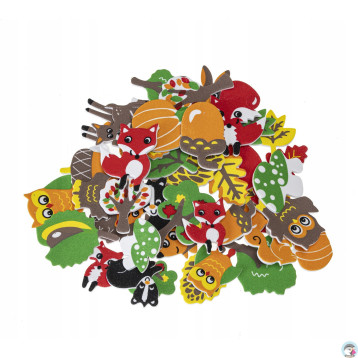 Naklejki z pianki LAS 48 szt. PVC55 BREWIS Naklejki z pianki LAS 48 szt. PVC55 BREWIS
