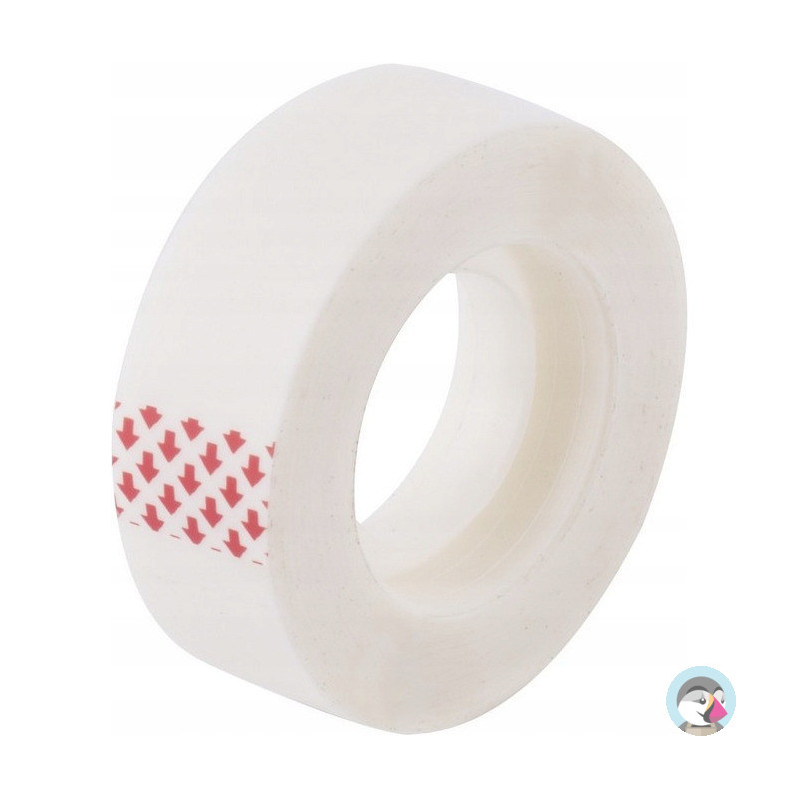 Taśma INVISIBLE matowa 50mic 19mm x 33m słupek 8 sztuk 009270 D.RECT