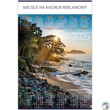 Kalendarz Plakatowy B1, P02 WODOSPAD 67x98cm TELEGRAPH Kalendarz Plakatowy B1, P02 WODOSPAD 67x98cm TELEGRAPH