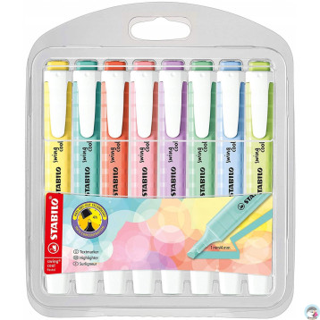Zakreślacz STABILO swing cool pastel 8 szt. etui 275/8-08-1