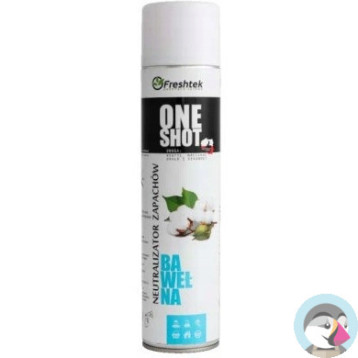 Odświeżacz powietrza/Nautralizator zapachów ONE SHOT 600ml BAWEŁNA Odświeżacz powietrza/Nautralizator zapachów ONE SHOT 600ml BAWEŁNA