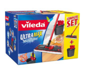 Zestaw w kartonie VILEDA ULTRAMAX mop płaski + wiadro 155737