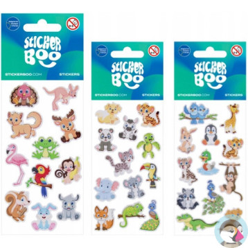 Naklejki 66x180 S-BOO Sweet Animals 541701 Naklejki 66x180 S-BOO Sweet Animals 541701