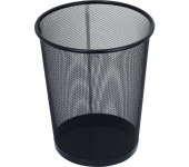 Kosz na papier czarny metalowy 12 litrów NH-10C GRAND 120-1127