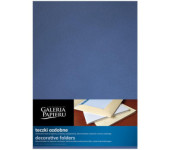 Teczka ozdobna ofertowa W1 metalizowana granatowa (10szt.) 220615 ARGO