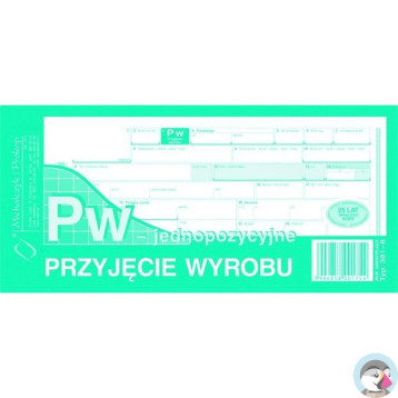 381-8 PW Przyjęcie wyrobu jednopozycyjne Michalczyk i Prokop
