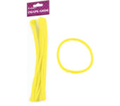 Druciki kreatywne żółte 6mm, dł.30cm (15) FANDY 170-2548