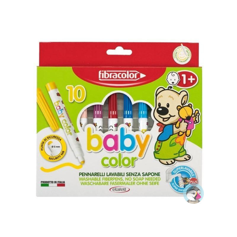 Mazaki BABYCOLOR 10 kol. FIBRACOLOR 977