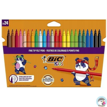 Flamastry BIC VISA KIDS 24 kolory 520046