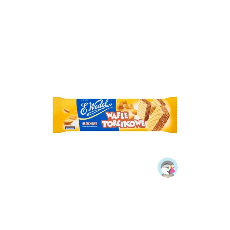 Wafle WEDEL TORCIKOWE ORZECHOWE MINI 160g