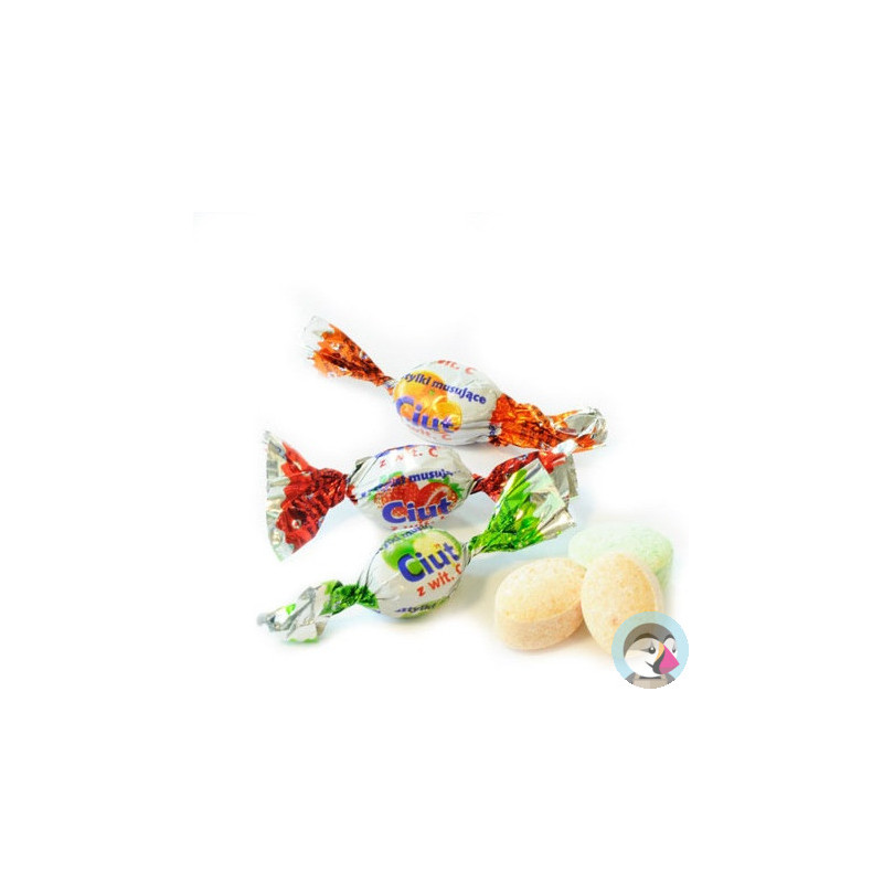 Cukierki JEDNOŚĆ CIUT pudrowe 1kg z witaminą C