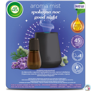 Dyfuzor AIR WICK Aroma Mist Mgiełka z olejkami 20ml Spokojna noc