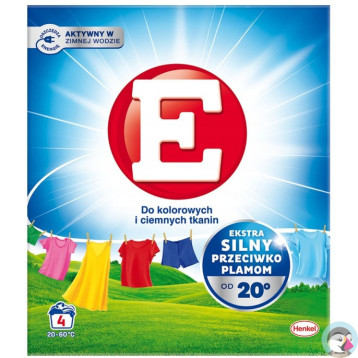 Proszek do prania E 220g do kolorowych i ciemnych tkanin