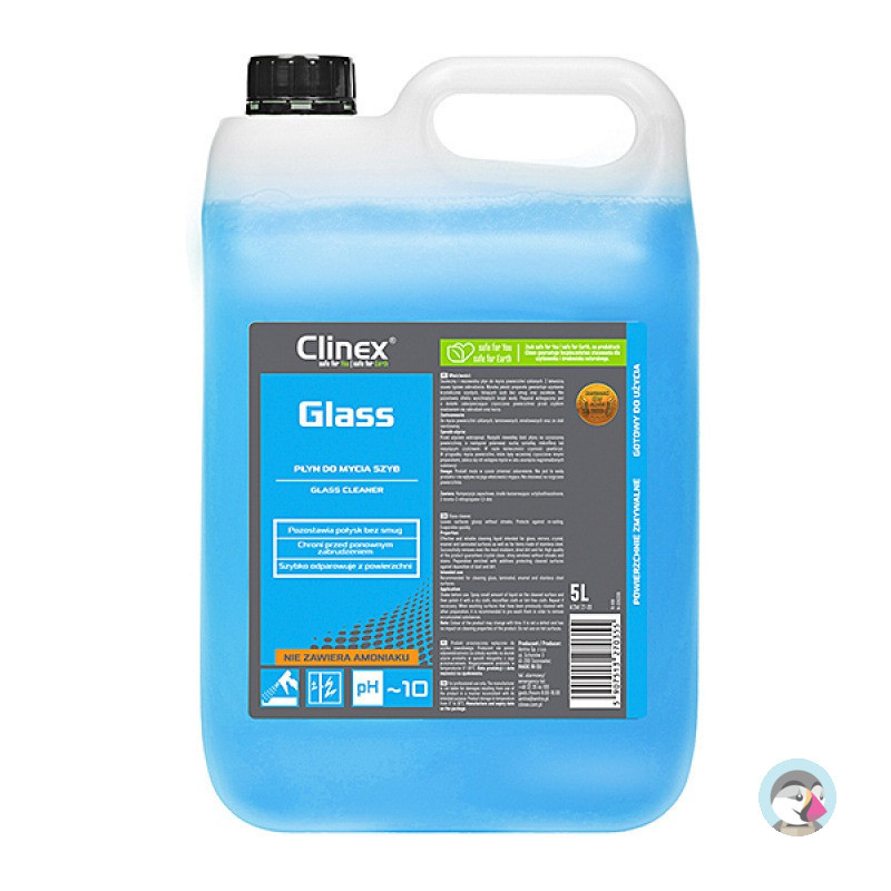 Płyn do mycia szyb Glass 5L CL77111 CLINEX