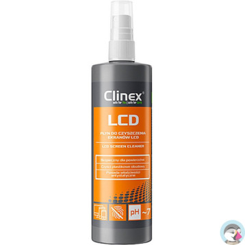Płyn spray do czyszczenia ekranów LCD 200ml CL77687 CLINEX