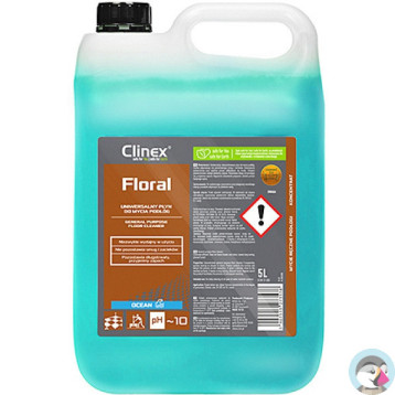 Płyn uniwersalny do mycia podłóg Floral Ocean 5L CL77891 CLINEX