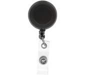 Mechanizm ściągający do identyfikatorów czarny 65cm K04.4569