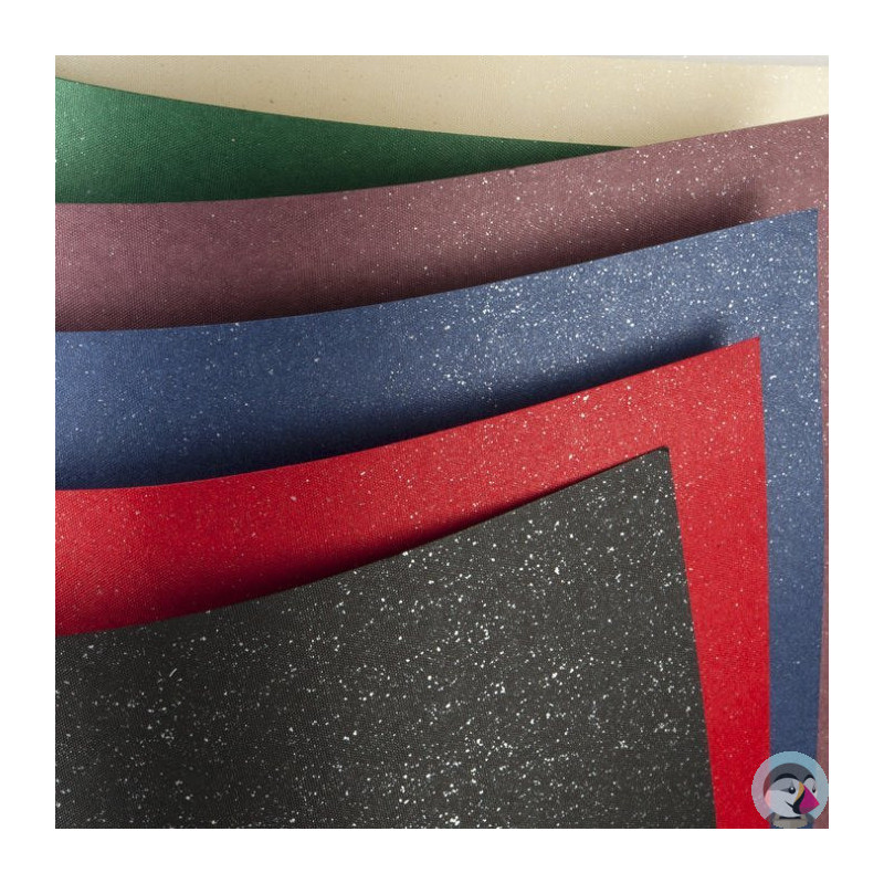 Karton ozdobny A4 MIKA czerwony metaliczny 240g (20ark.) 202713 Galeria Papieru