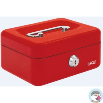 Kasetka na pieniądze EAGLE 8878 XS czerwona 70x120x153