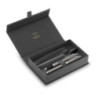 Zestaw długopis + pióro IM Srebrny CT w pudełku z etui 2214458 PARKER