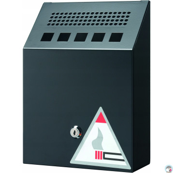 Popielnica naścienna metal.2,5 czarna 333301 DURABLE