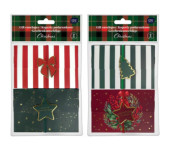 Koperty podrunkowe z gumką 2szt. Christmas INTERDRUK