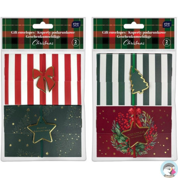 Koperty podrunkowe z gumką 2szt. Christmas INTERDRUK