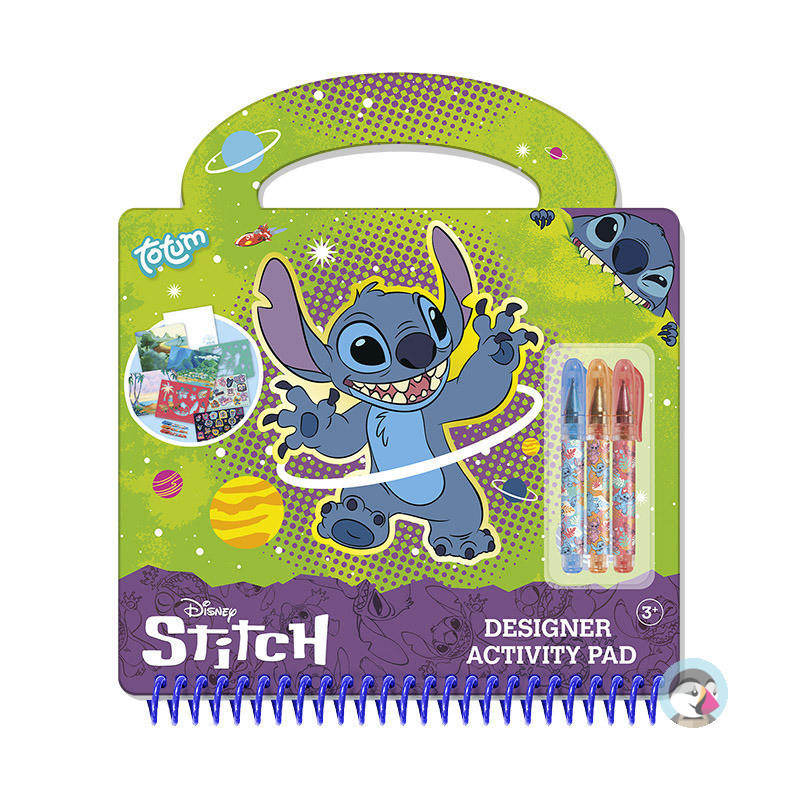 Zestaw kreatywny do rysowania szablony, naklejki STITCH TT700093 GRAFIX