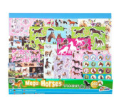 Mega zestaw naklejek Koń 500szt. 100080 MOXY