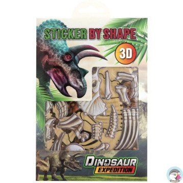 Dino Naklejki po kształtach 3D T.Rex GRAFIX