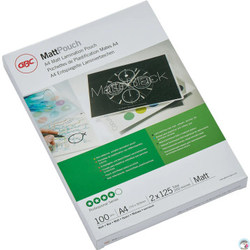 Folia do laminacji GBC Pouch A4 125Mic matt 100szt. 3747241